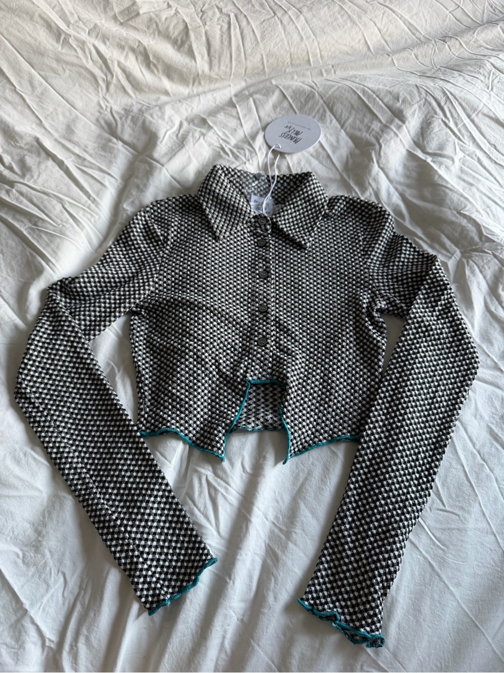 Princess Polly Black & White top